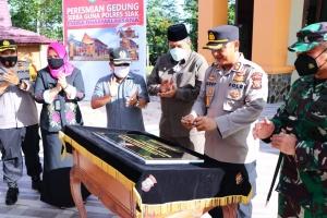Ketua DPRD Siak Hadiri Peresmian Gedung Endra Dharmalaksana di Polres Siak